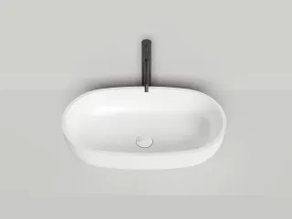 Накладная раковина Salini Gloria 05 S-Stone 1102205M 64см белый матовый